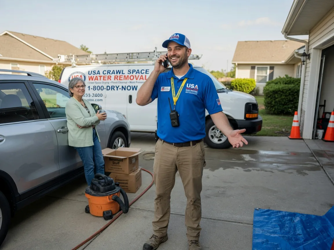 Crawl Space Water Removal Woodburn, IA FAQs